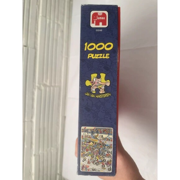 Jan van‎ Haasteren 1000pcs Jumbo Motorcycle Racing - Picture 3 of 7